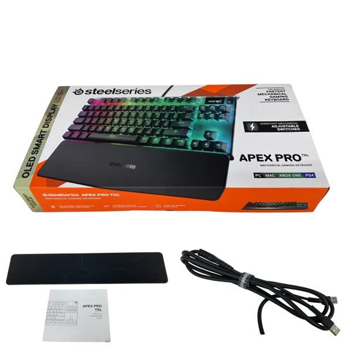 SteelSeries Apex Pro TKL ゲーミングキーボード 中古 Amazon | SteelSeries Apex Pro TKL USB メカニカルゲーミング