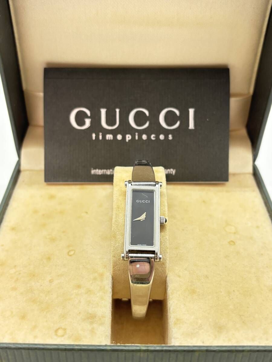 GUCCI グッチ 美品 1500L 腕時計 ゴールド/ブラック レディース 2 楽天市場】【中古】GUCCI グッチ 1500L SS レディースウォッチ