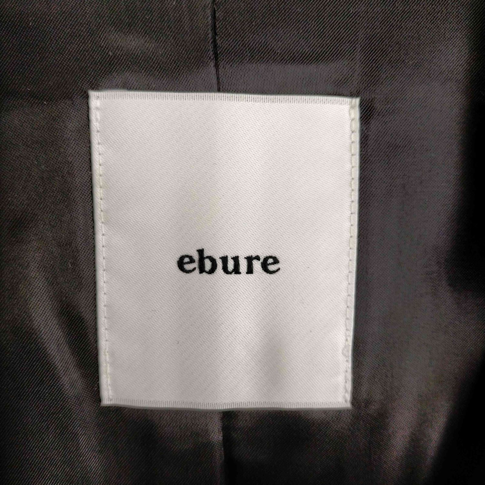 エブール ebure 別注 Geelong Lamb Melton Long Coat レディース 36