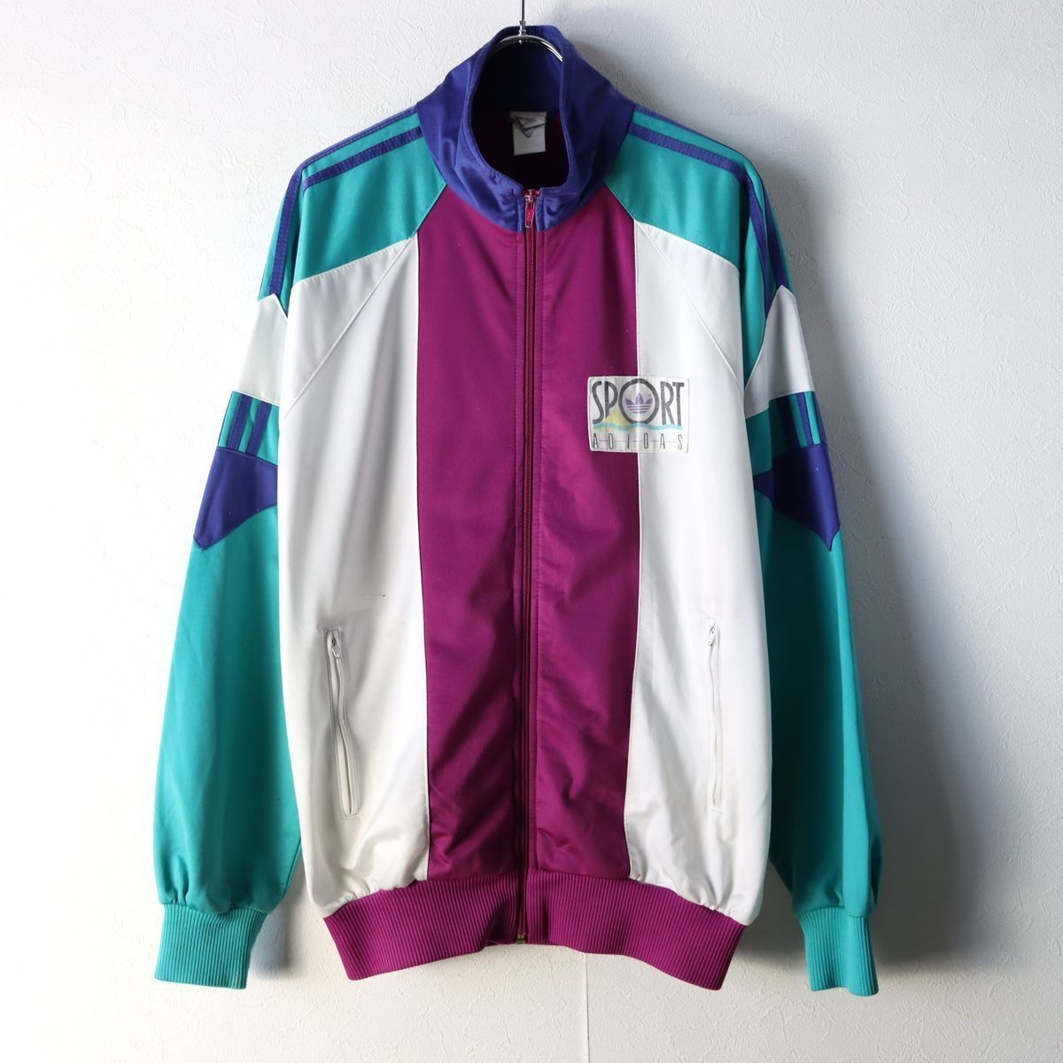 ヴィンテージ adidas アディダス トラックジャケット ジャージ size M  