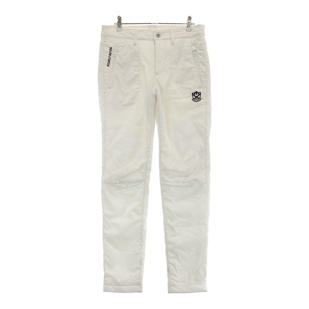 PEARLY GATES パーリーゲイツ ロングパンツ ホワイト系 サイズ：1