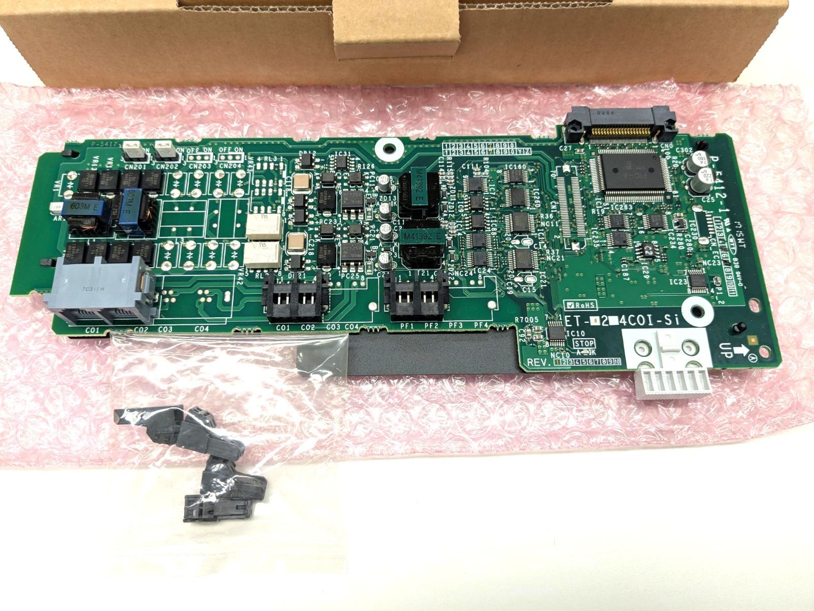 中古】 ナカヨ 2回線アナログ局線インタフェース (Si) ET-2COI-SI 新品