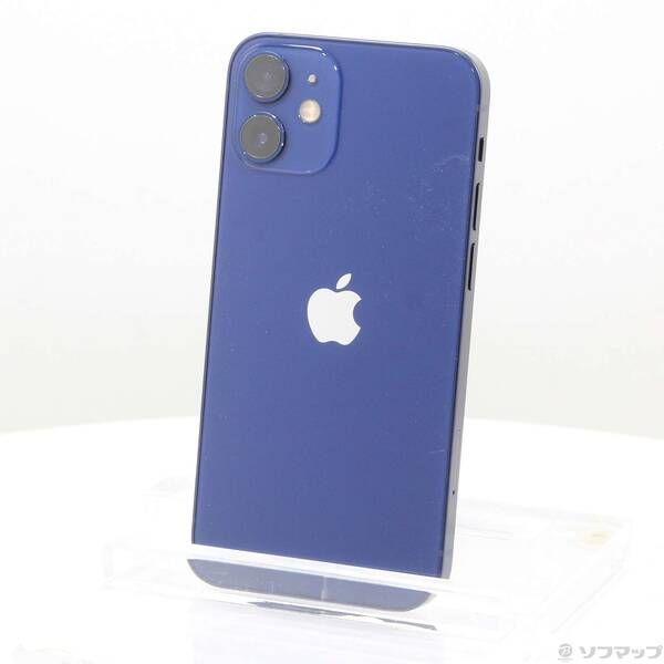 中古品〕 iPhone12 mini 128GB ブルー MGDP3J／A SIMフリー【269