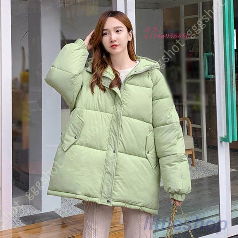 ダウンコート 秋冬 レディース フード付き ゆったり アウター 白 ショート コート 大きいサイズ ジップアップ ブラック 厚手 黒 スタンド軽量 ミセス vii4w958856