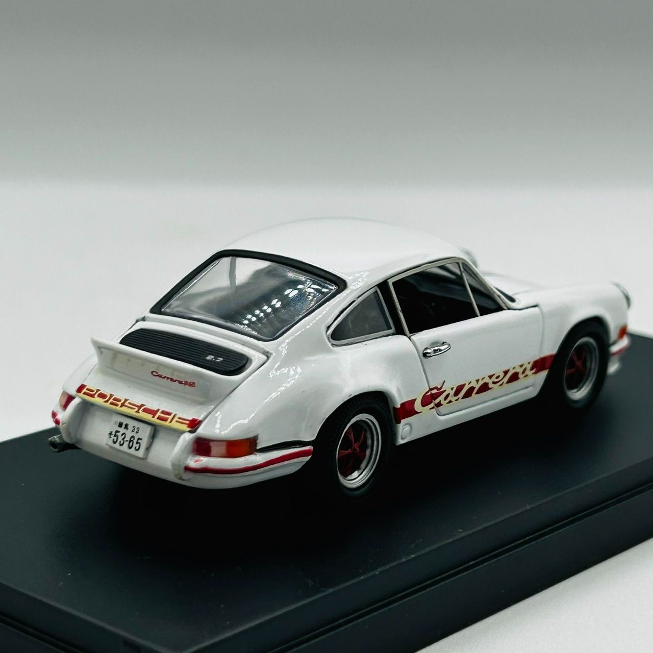 京商 サーキットの狼 1/43 ポルシェ 911 カレラ RS 73 ホワイト