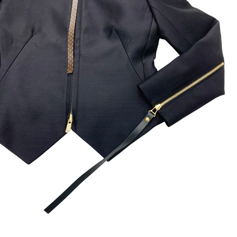 ルイヴィトン LOUIS VUITTON モノグラム アウター ブラック ブラウン 