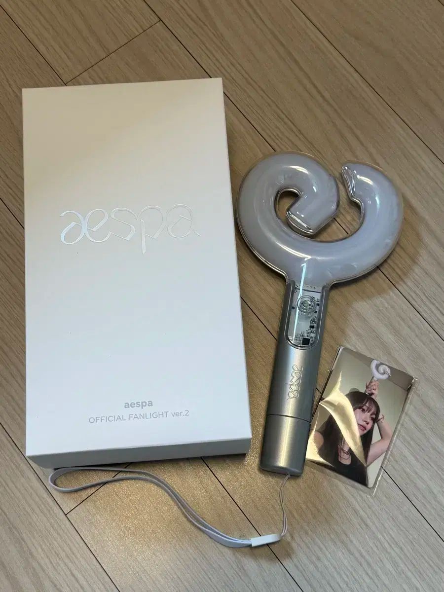 aespa Ver2 ペンライト　2本セットおまけ付き aespa OFFICIAL FANLIGHT ver.2販売についてのお知らせ | aespa