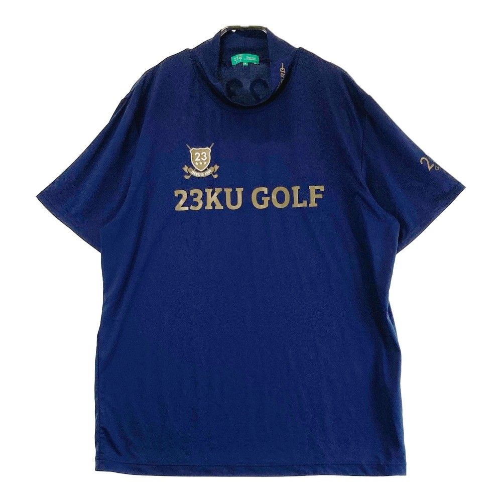 サイズ：3L 23区GOLF ニジュウサンクゴルフ モックネック半袖T