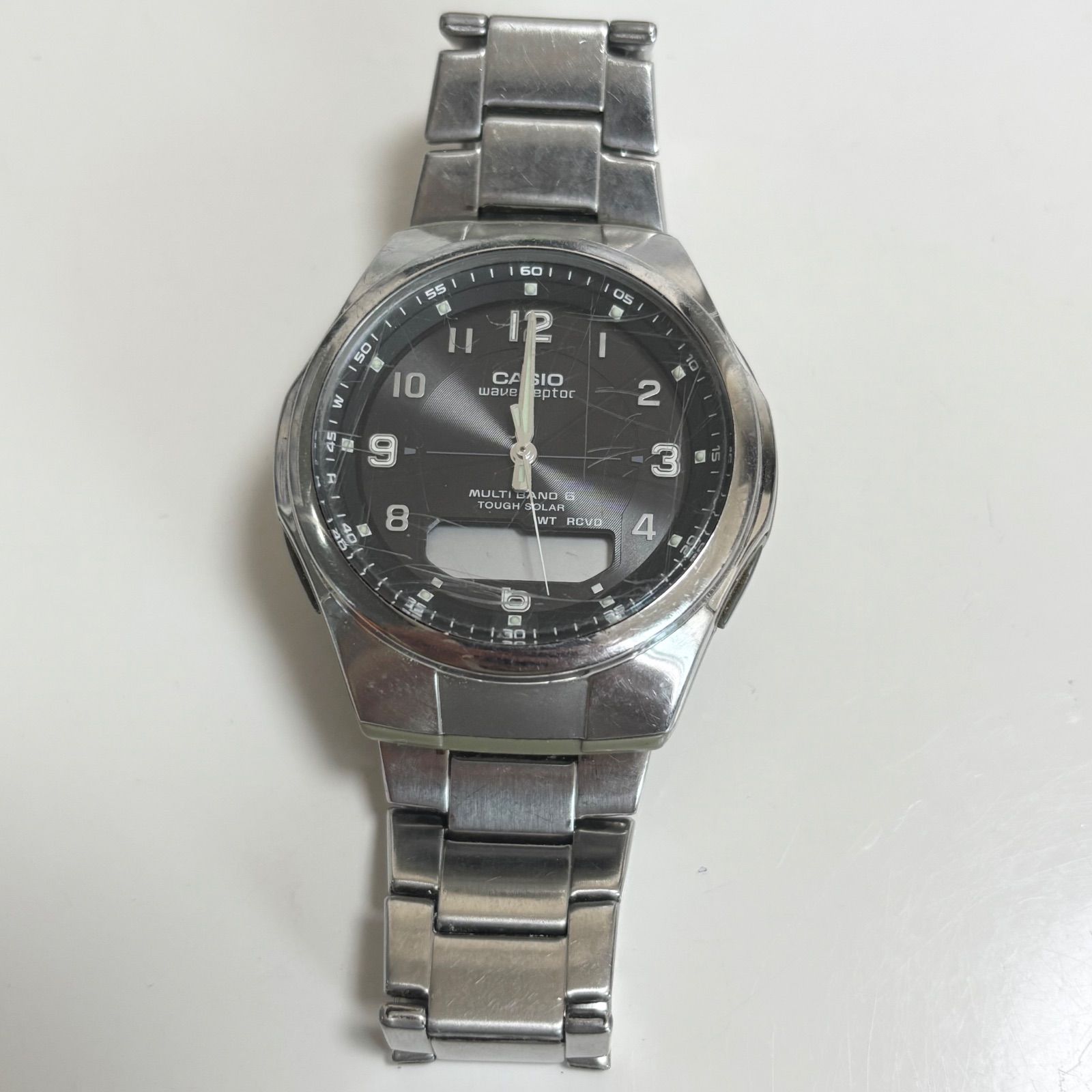 CASIO カシオ LINEAGE マルチバンド5 WAVE CEPTOR ソーラー電波