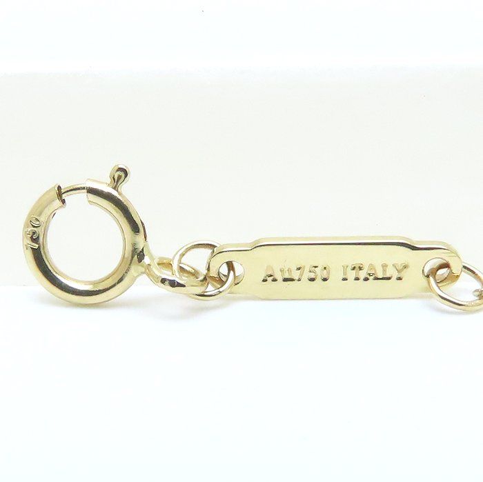 a*様 TIFFANY＆CO（ティファニー） Tスマイル ミニ ネックレス ダイ Tiffany T:Smile Pendant in Yellow Gold, Mini | Tiffany & Co. US
