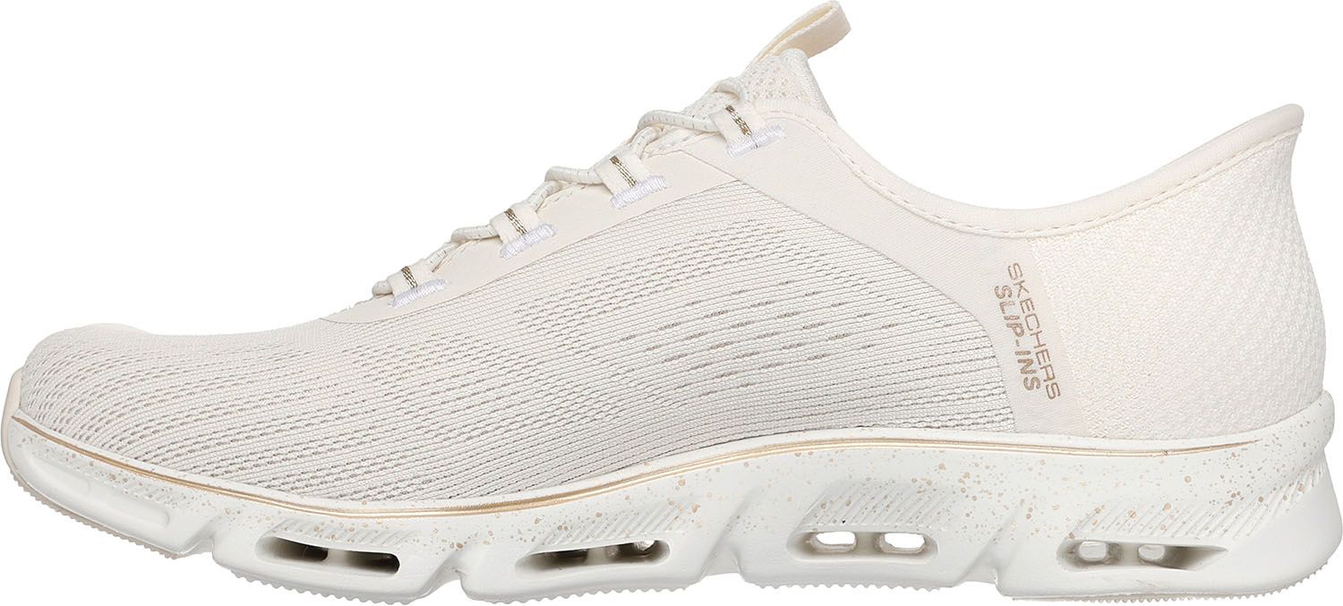 スケッチャーズ SKECHERS GLIDE-STEP GRATIFY-PACE 104610 NTGD ナチュラルゴールド KIN-KAAI_COM