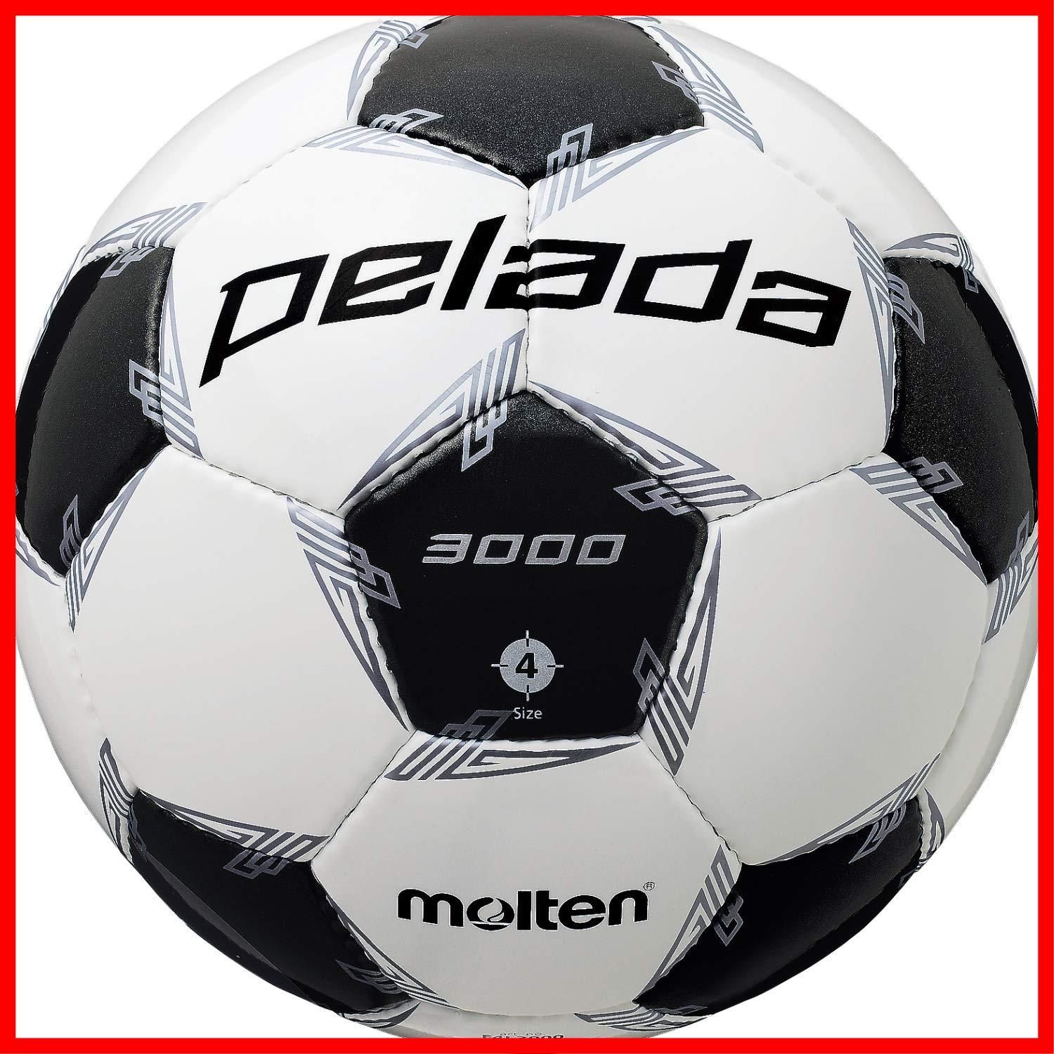 モルテン F5L5001 ホワイト×メタリックブラック サッカーボール 5号球
