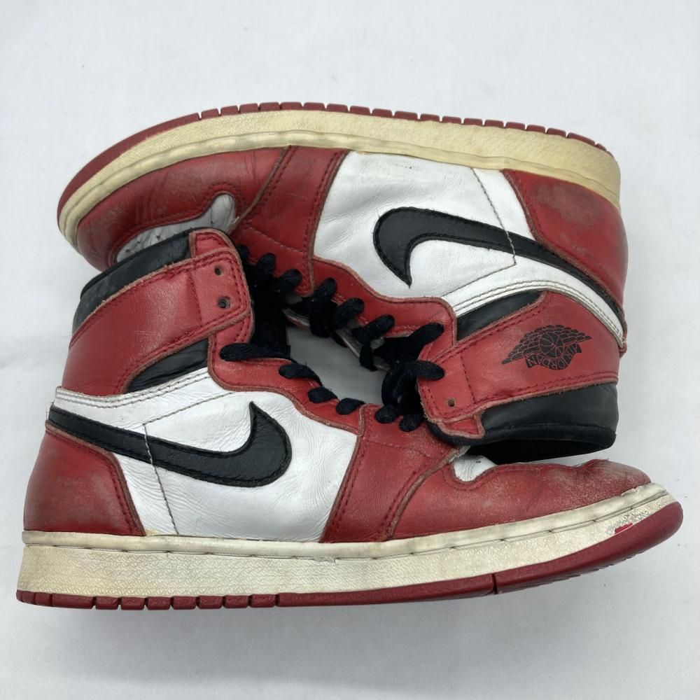 中古】NIKE AIR JORDAN 1 RETRO HIGH CHICAGO 94年製 サイズ24.5 中古】NIKE AIR JORDAN 1 RETRO HIGH CHICAGO 94年製 サイズ24.5