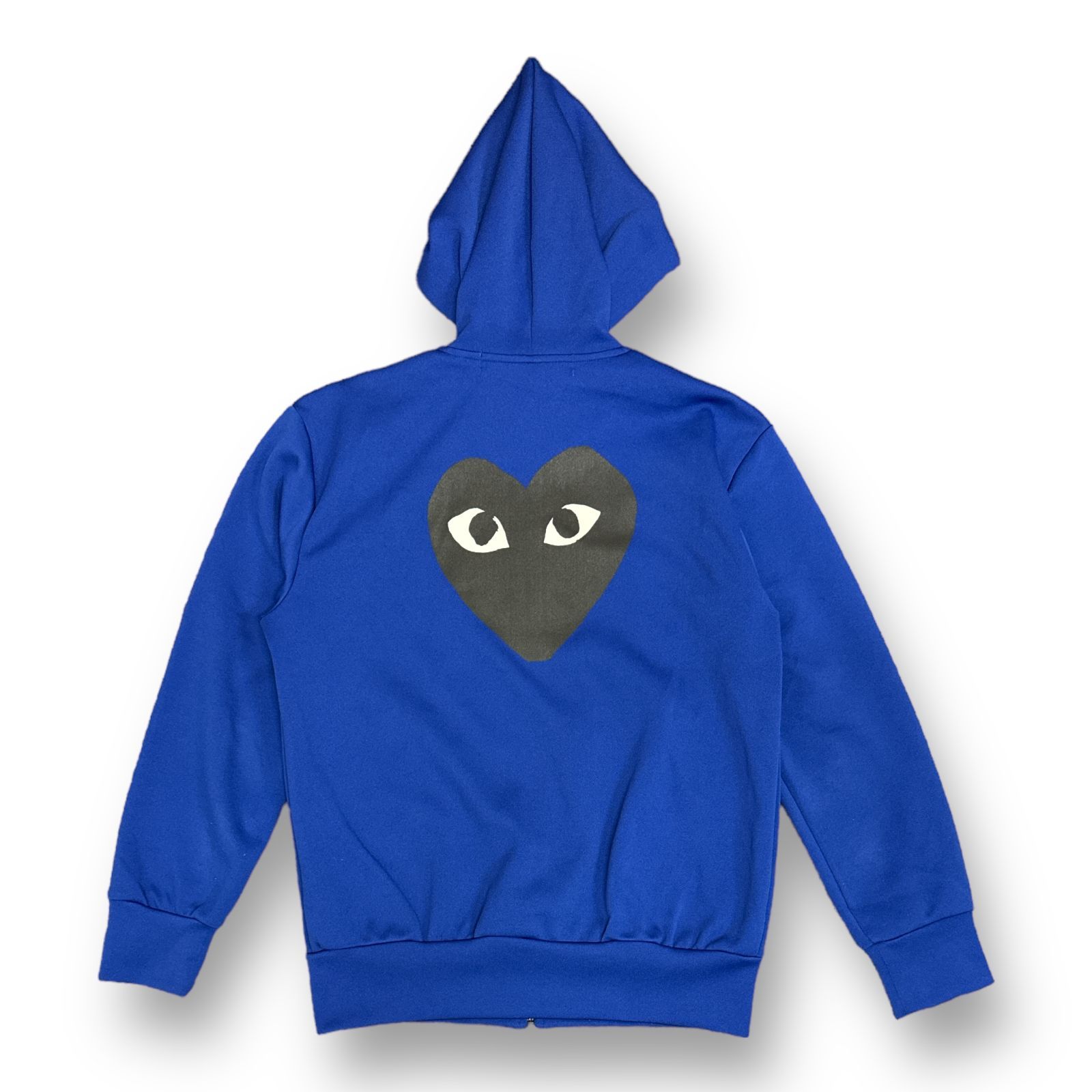 PLAY COMME des GARCONS ハートプリント ワッペン ジップアップ 
