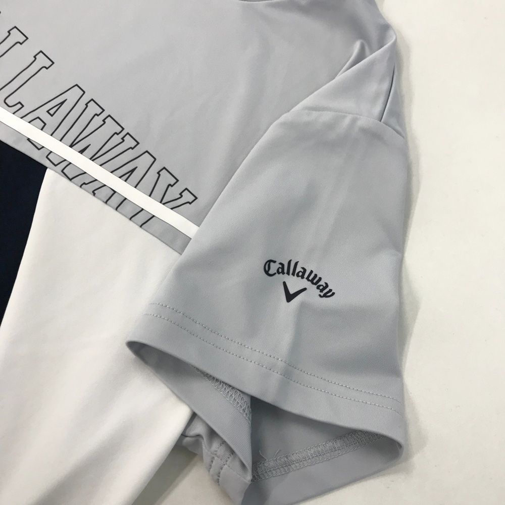 サイズ：L CALLAWAY キャロウェイ 2023年 ニットジャケット ホワイト系