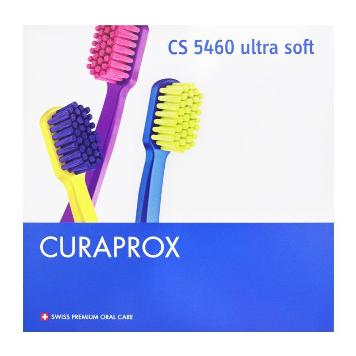 歯ブラシ CURAPROX クラプロックス CS5460 ultra soft/ウルトラソフト10本 | クラプロ デンタルケア やわらかめ やわらか コンパクト コンパクトスリム ハブラシ-1