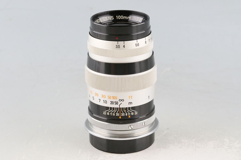 Canon 100mm F2 Ltm 希少品 キヤノン 100mm F2 L Canon Canon Lens