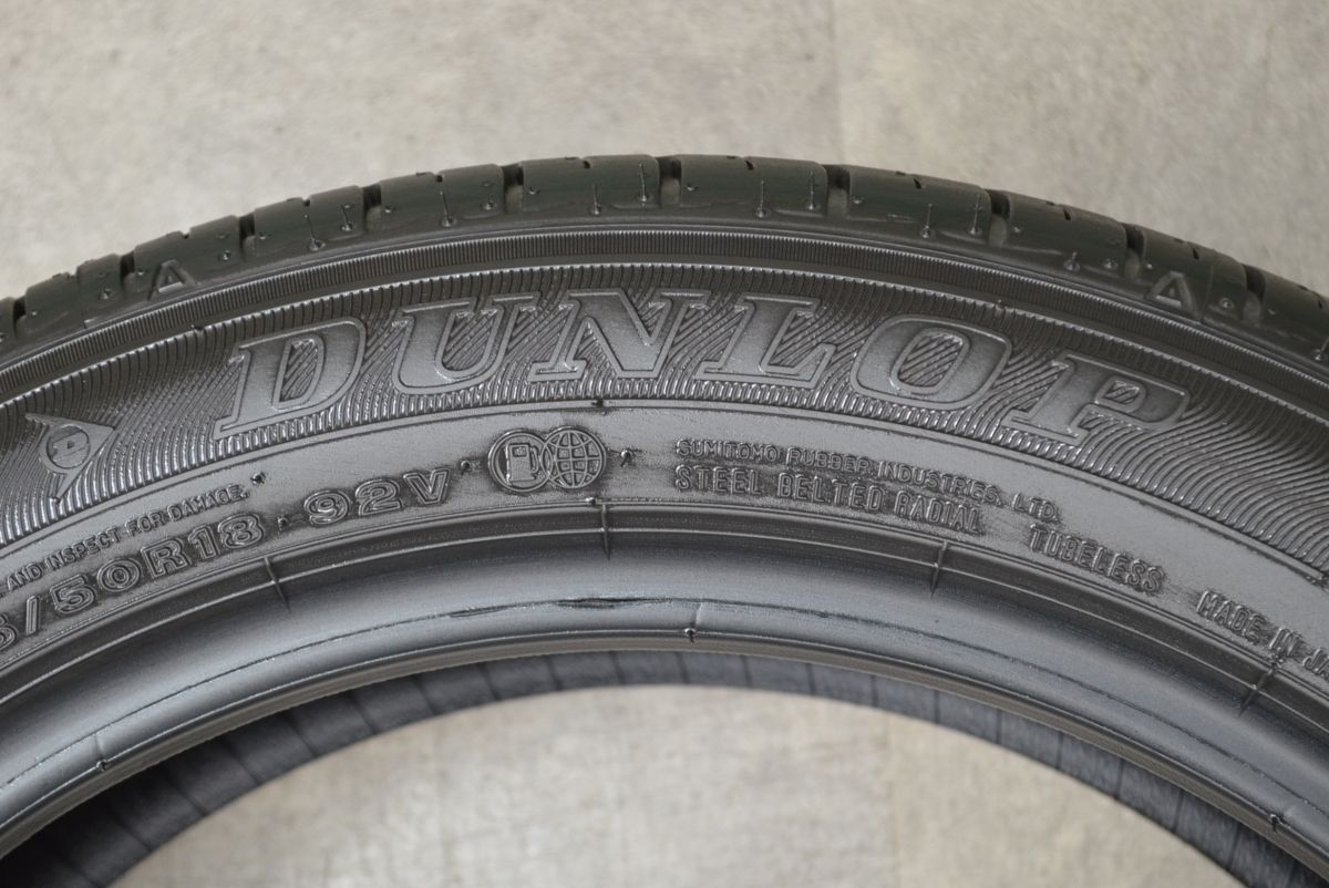 2025年製 新車外し品】ダンロップ エナセーブ EC300+ 215/50R18 4本