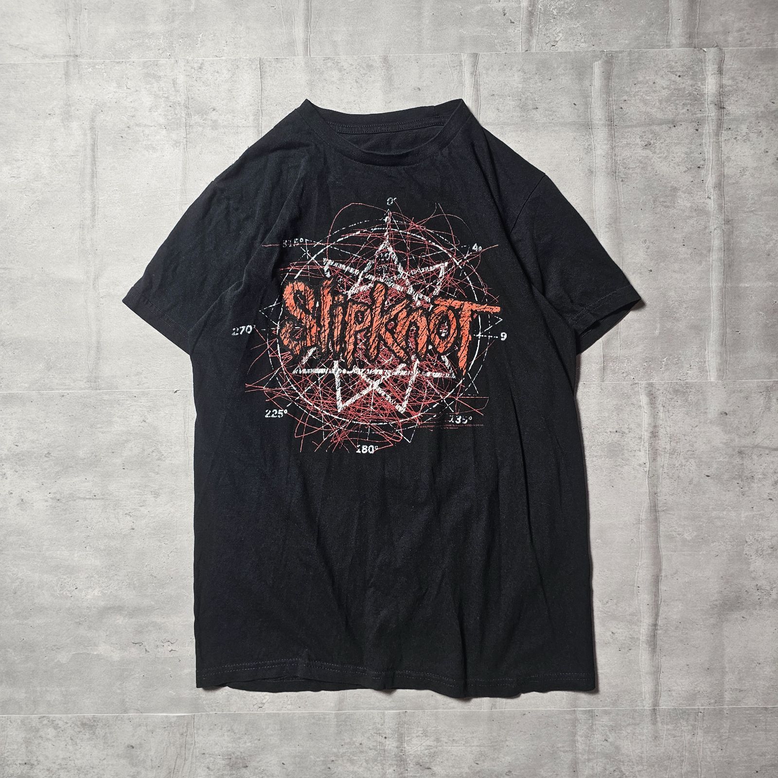 Slipknot スリップノット 古着 黒 M ロックバンド ヘビメタ Tシャツ