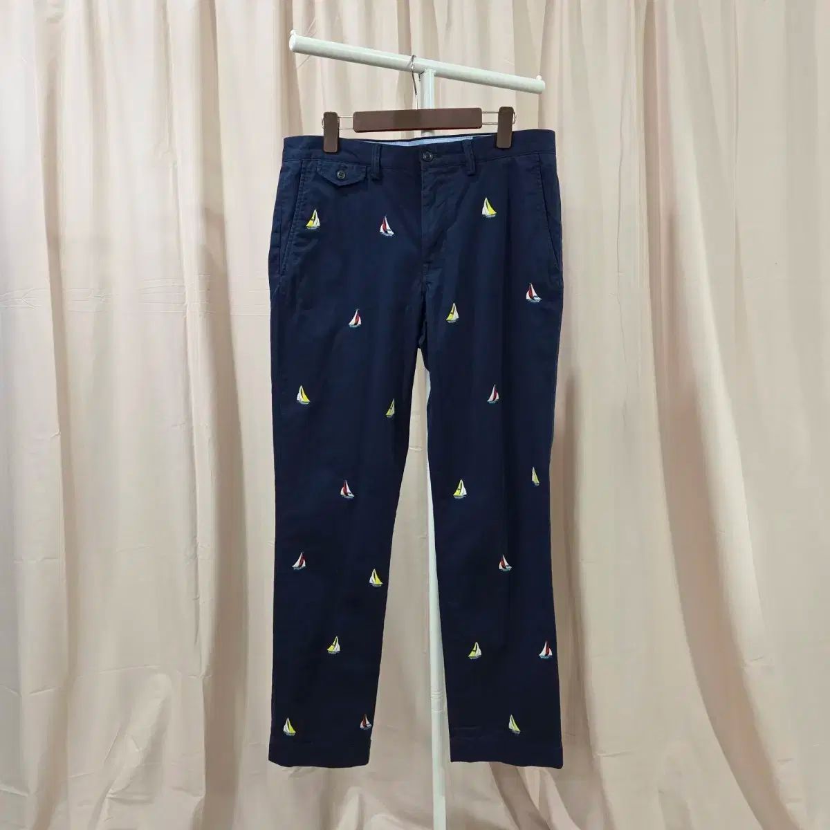 POLO RALPH LAUREN ポロラルフローレン ヨット マルチ刺繍 チノパンツ 32