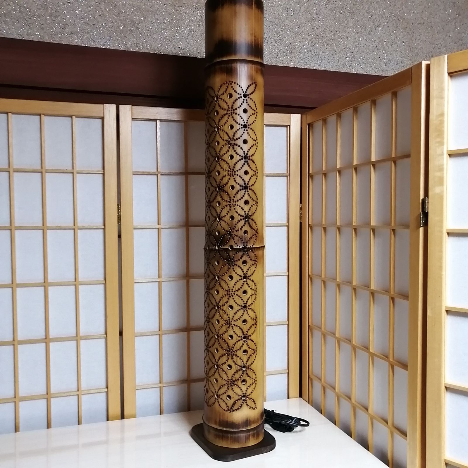 癒し灯火　竹行灯　No23233 癒し灯火 竹行灯 No23233 - メルカリ