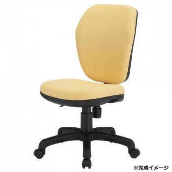 藤沢工業 TOKIO オフィスチェアハイバック FST-77H イエロー