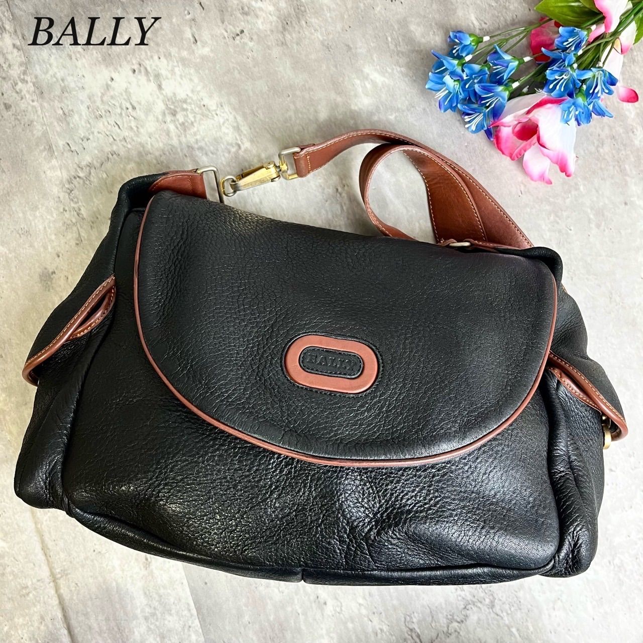 ✨良品✨ BALLY バリー ショルダーバッグ トートバッグ フラップ 
