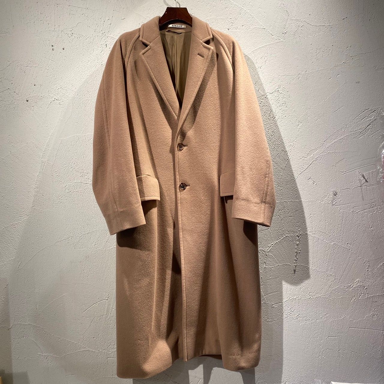 新品未使用⭐︎pas de calais チェスターコート 36 ダークグレー