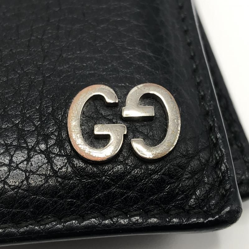 ☆GUCCI グッチ 2つ折り財布 473922 584046 グッチシマ レザー 