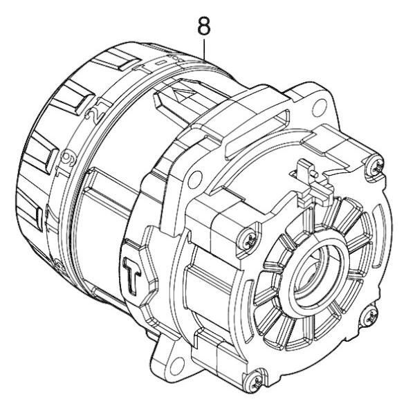 マキタ makita 18V 充電式震動ドライバドリル HP486DZ 用 ギヤアッセンブリ 122F80-3 部品 修理 パーツ 建築 建設 電設 電工 ドリル