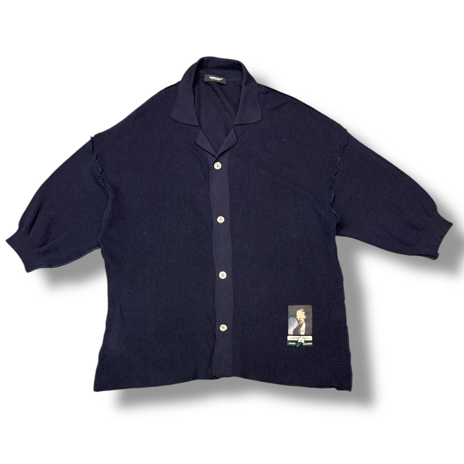 UNDERCOVER chaos balance ニット シャツカーディガン S/S
