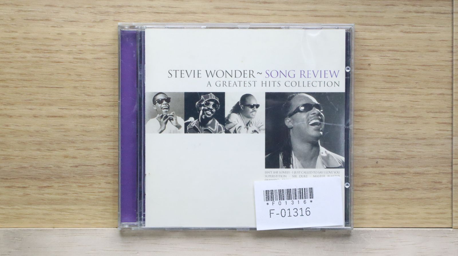 輸入盤CD☆スティービーワンダー/Stevie Wonder□ Song Review: A Greatest Hits Collection  □0731453075726/【アメリカ盤 /洋楽】F01316 - メルカリ