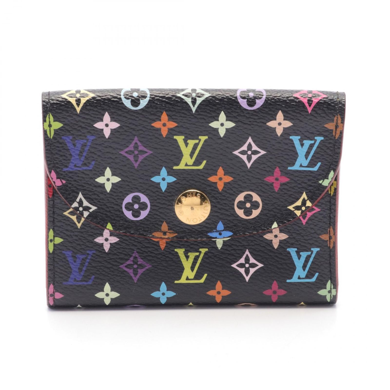 LOUIS VUITTON ルイ・ヴィトン アンヴェロップ カルト ドゥ ヴィジット モノグラムマルチカラー 名刺入れ ノワール カードケース -  メルカリ