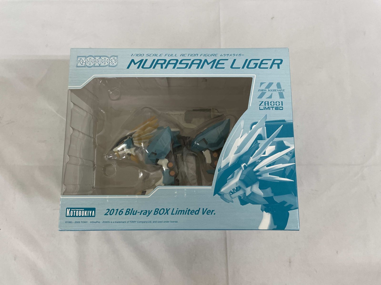 【未開封】ZA ムラサメライガー2016 Blu-rayBOX Limited Ver.(専用限定成型色) 1/100 アクションフィギュア
