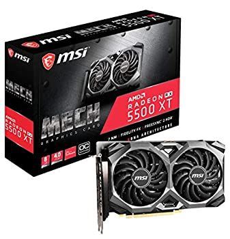 【中古】【非常に良い】MSI RADEON RX 5500 XT MECH 8G OC グラフィックスボード VD7156