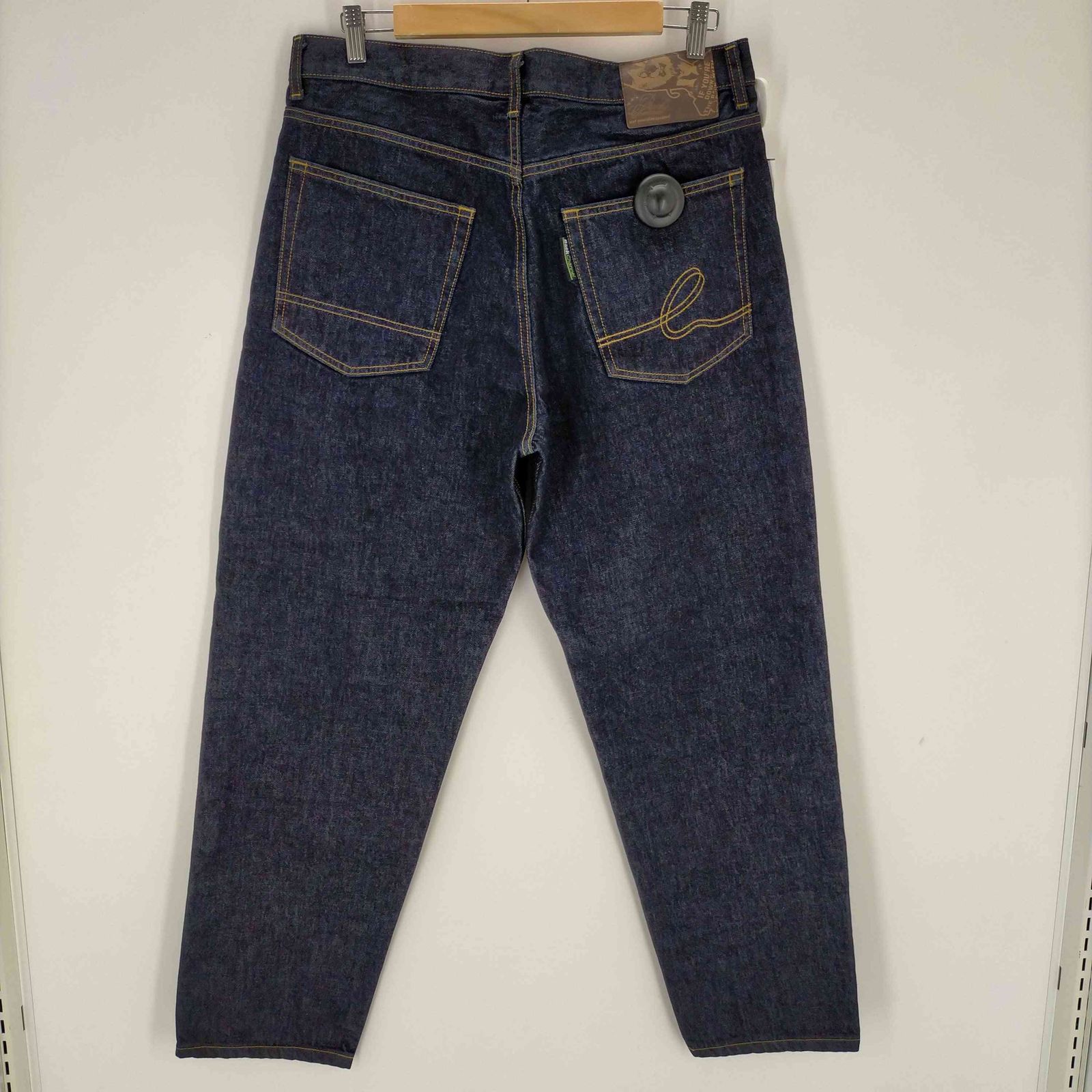 バックチャンネル Back Channel TAPERED DENIM (NAVY) メンズ JPN：XL