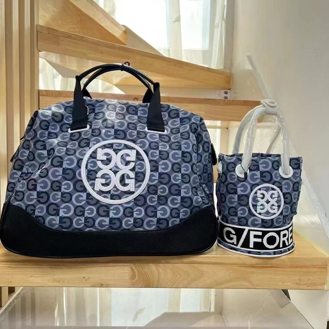 ジーフォア ゴルフ ボストンバッグ&ショルダーバッグ 2点セット 新品 G/FORE ジーフォア ゴルフ ボストンバッグ 男女兼用 ホワイト