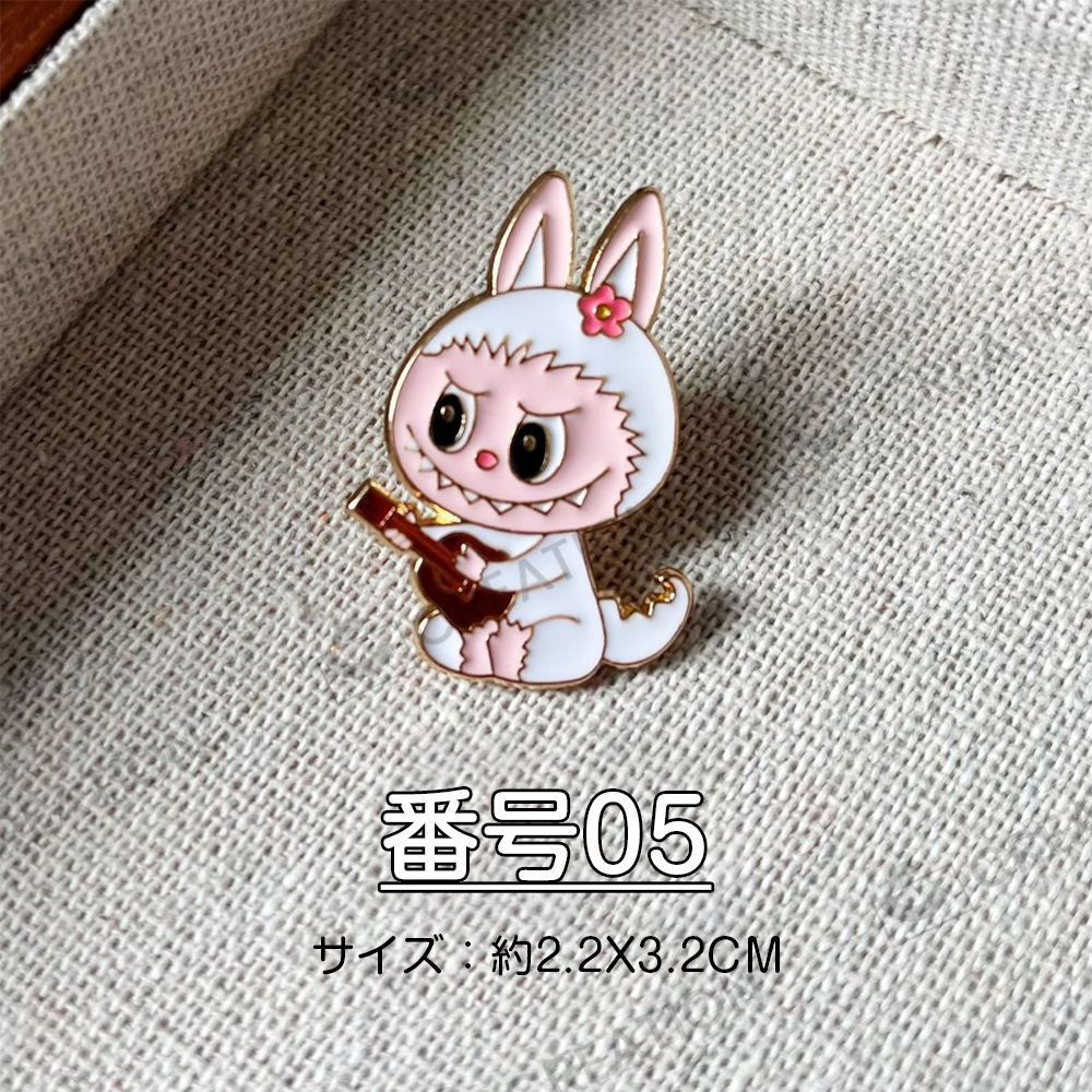 Labubu 缶バッジ バッジ 5個セット バッジ 新品 ピンズ