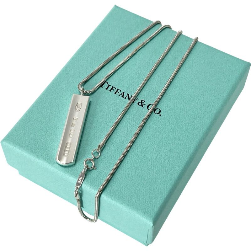 新品仕上げ済み】ティファニー ナローバーネックレス - メルカリ