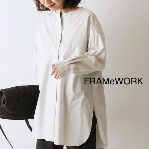 FRAMeWORK ヴィンテージタイプライター チュニック【☆美品】 - メルカリ