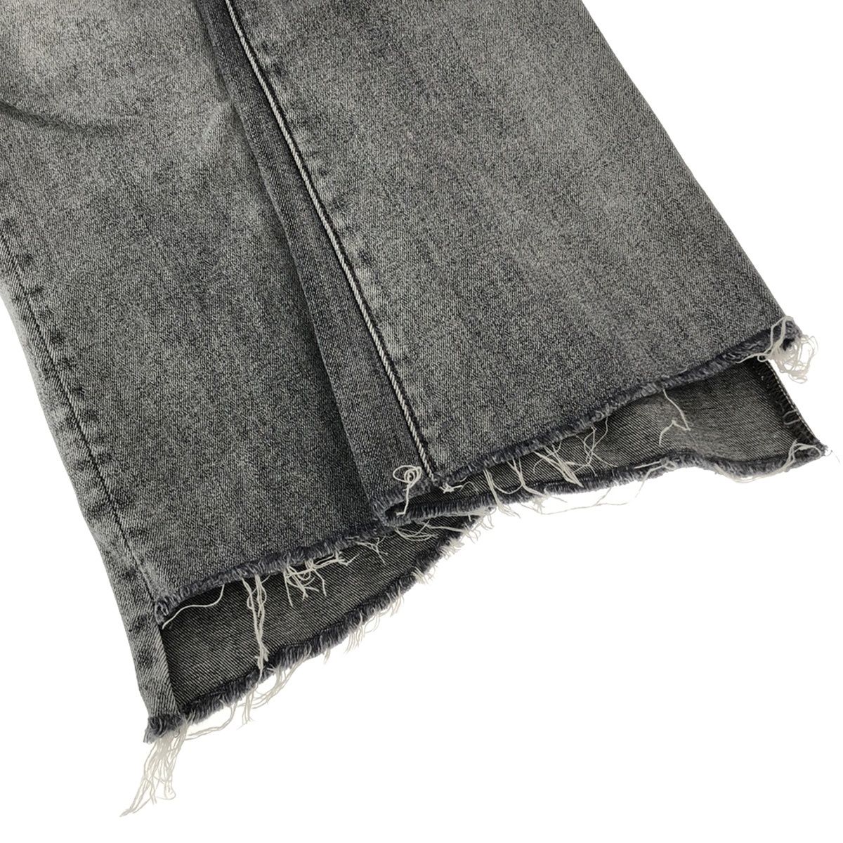 MOTHER マザー The Insider Crop Step Fray カットオフ デニム