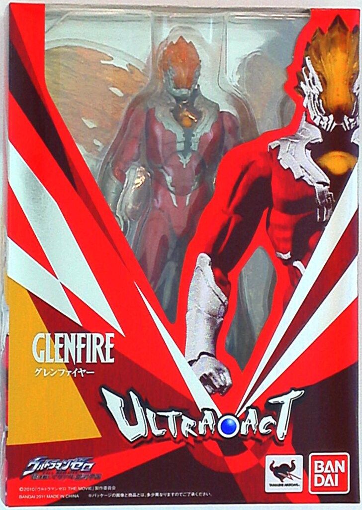 ウルトラアクト ウルトラマンゼロ　グレンファイヤー　ジャンボット　ミラーナイト バンダイ ウルトラアクト ウルトラマンゼロ グレンファイヤー 現状品