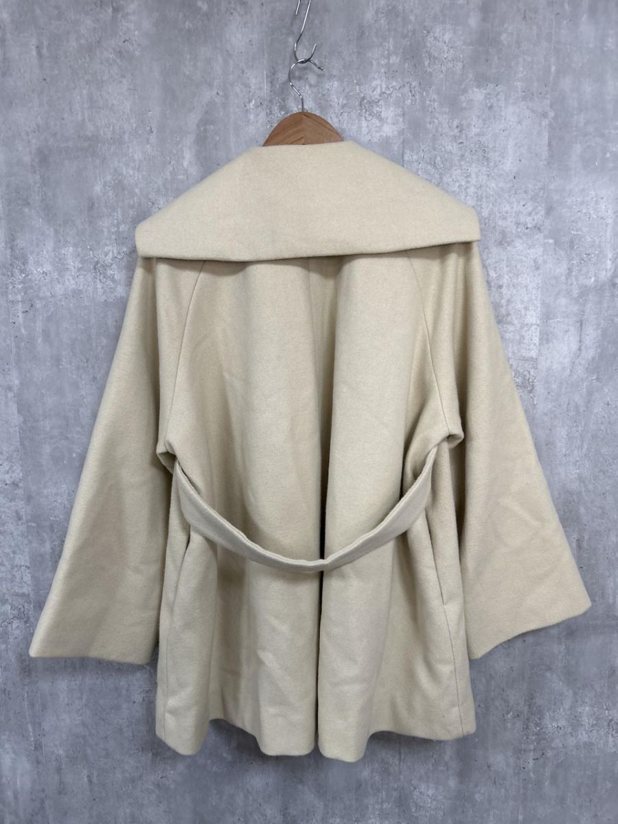 Eaphi ミディ丈 ウール混 コート ベージュ レディース GULLKHAN_COM