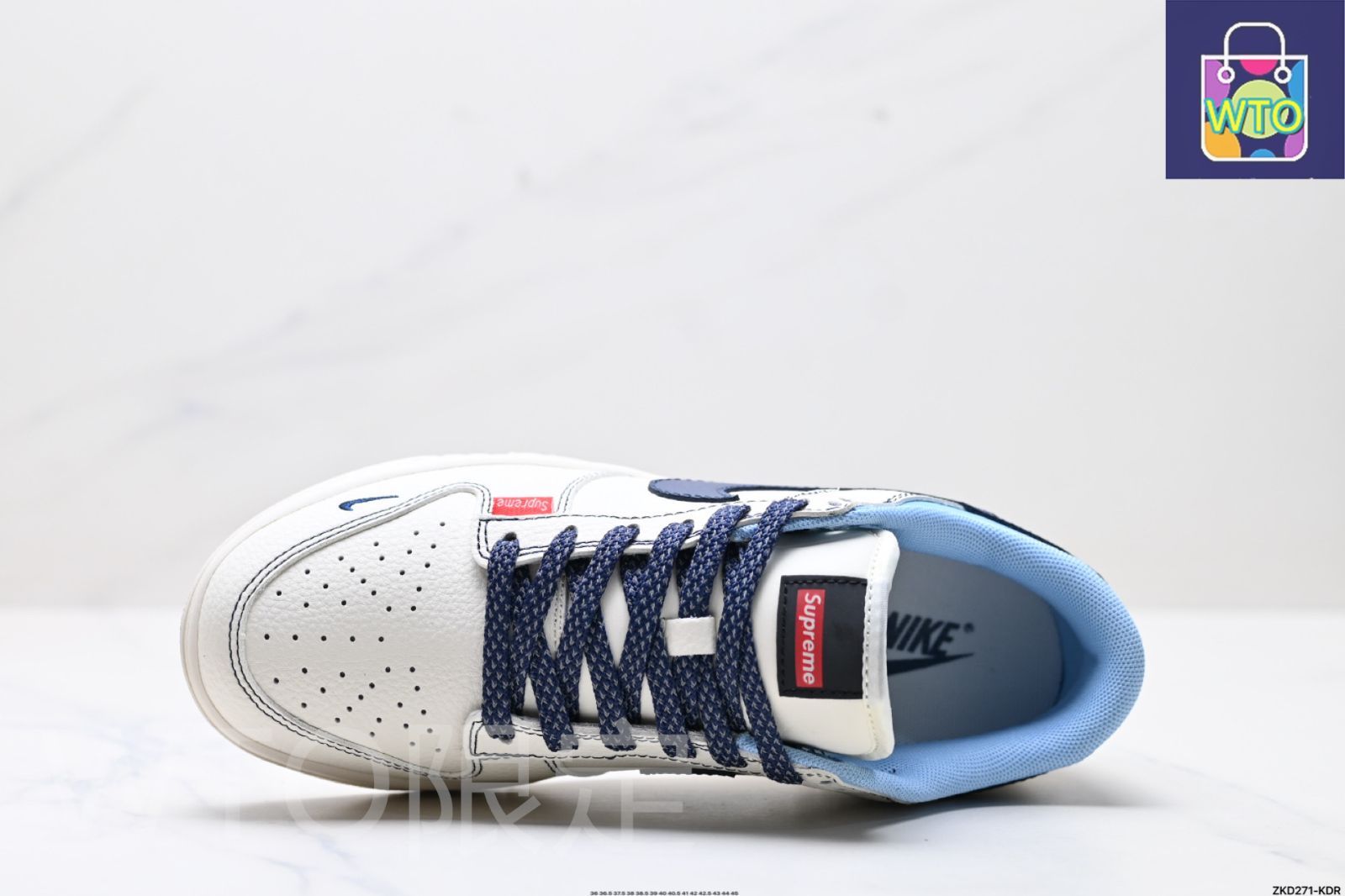 全新未使用Nike Dunk Low x Supreme コラボ スケートボード