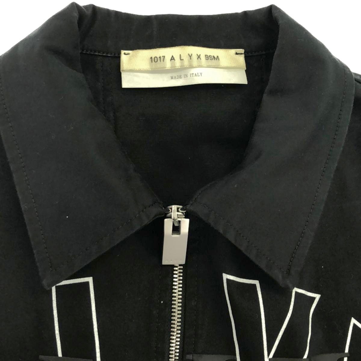 【大人気】1017 ALYX 9SM ダブル スリーブ ロゴ Tシャツ 1017 ALYX 9SM graphic-print cotton-blend T-Shirt | Black