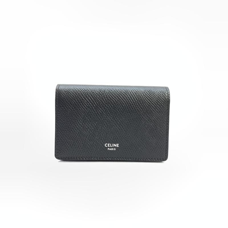 CILENE ビジネスカードホルダー カーフスキン ブラック 92 240092306155