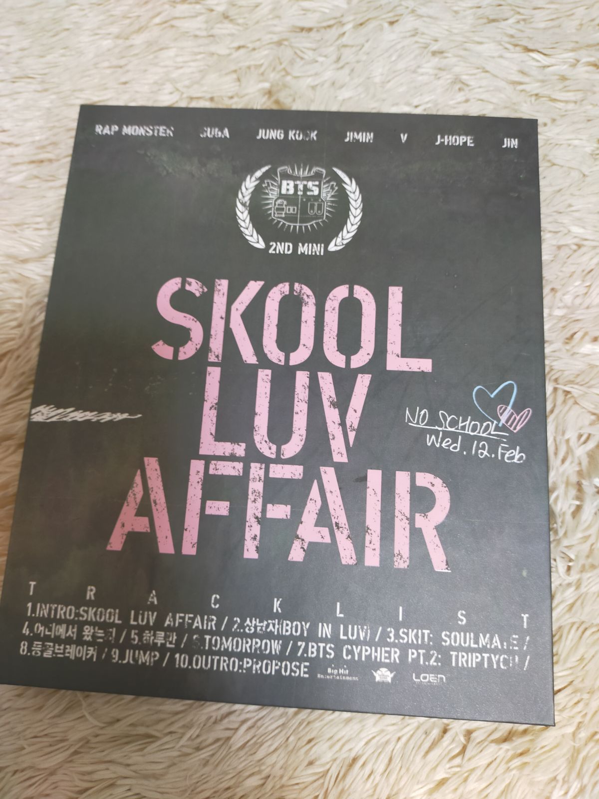 ♡トレカ付き♡ BTS SKOOL LUV AFFAIR アルバム ジン - K-POP