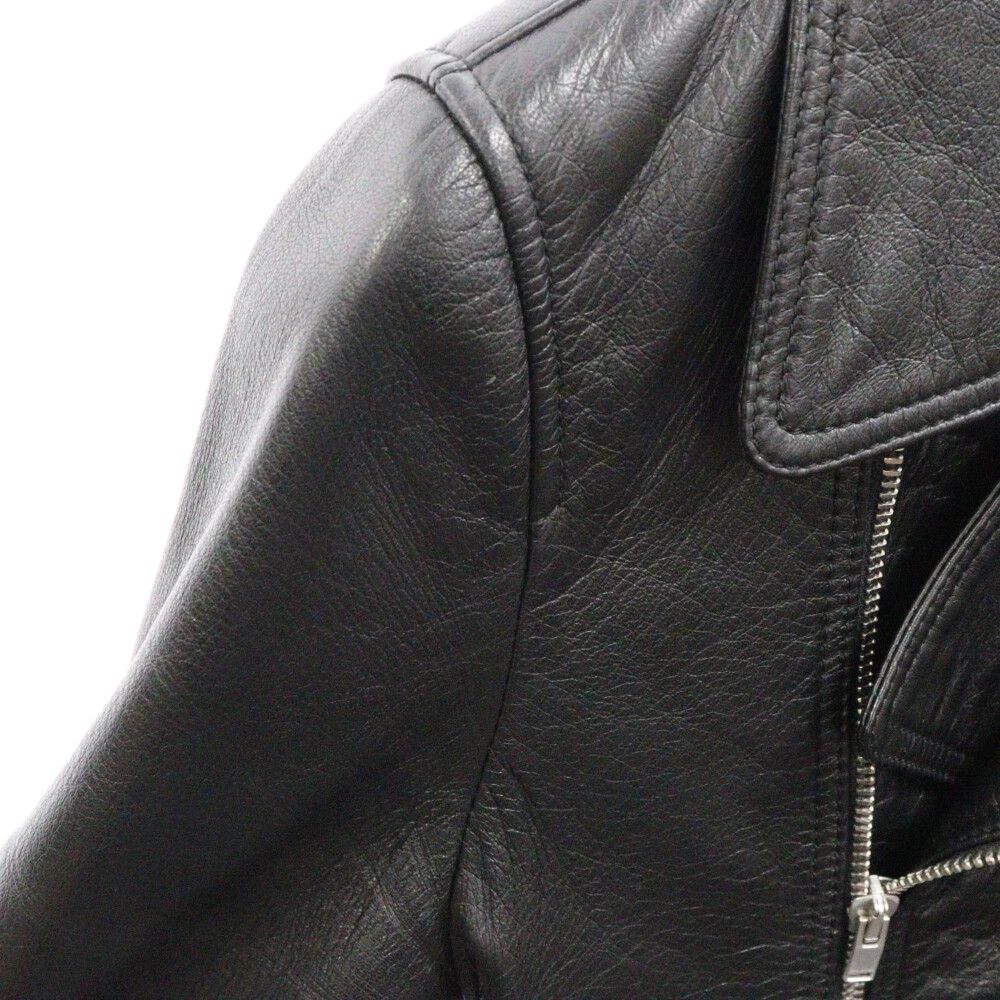 SAINT LAURENT PARIS (サンローランパリ) 15AW クラシックモーターサイクルレザージャケット 397440 Y5YB1 ブラック