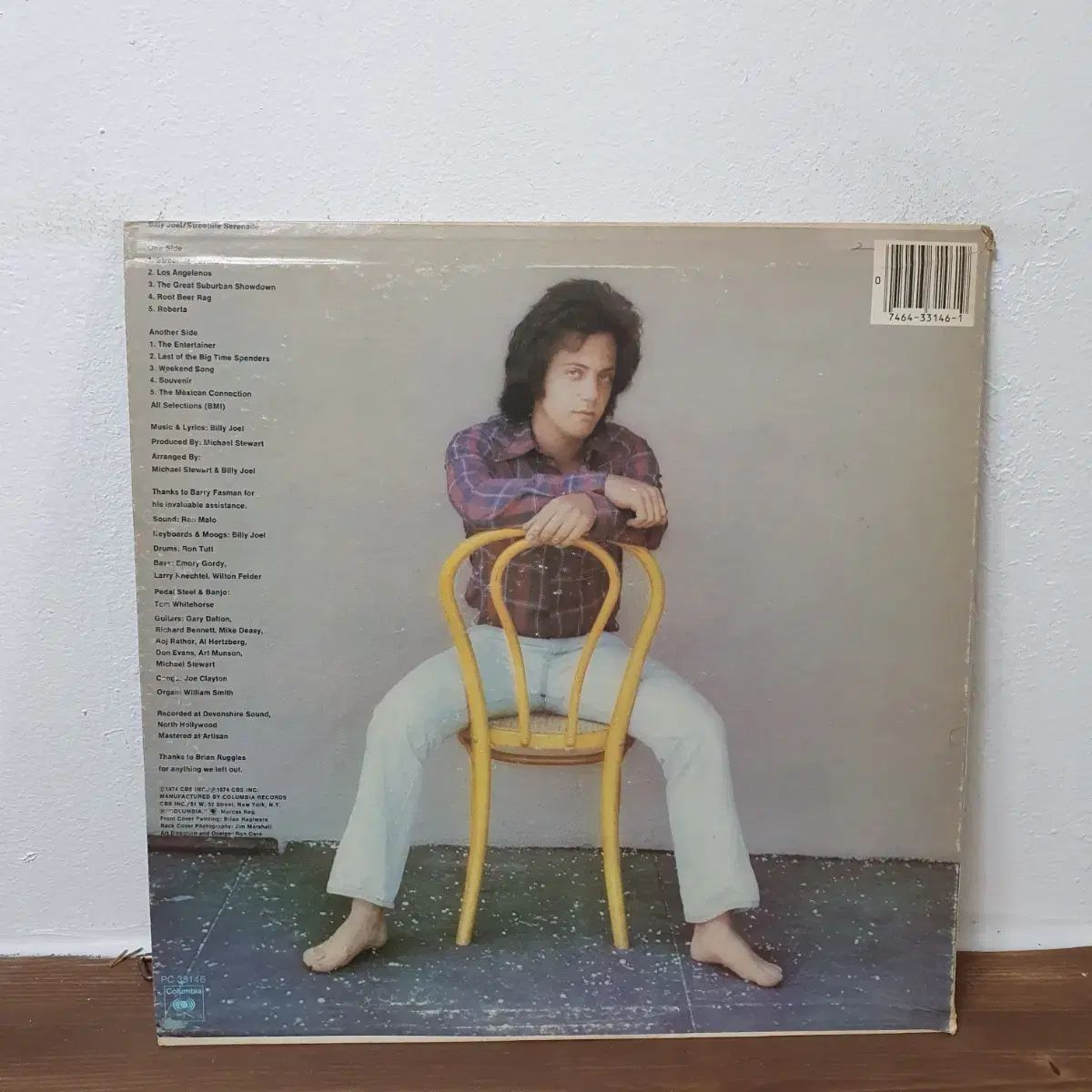 ビリー ジョエル Streetlife Serenade LP 1974 アメリカンディスク