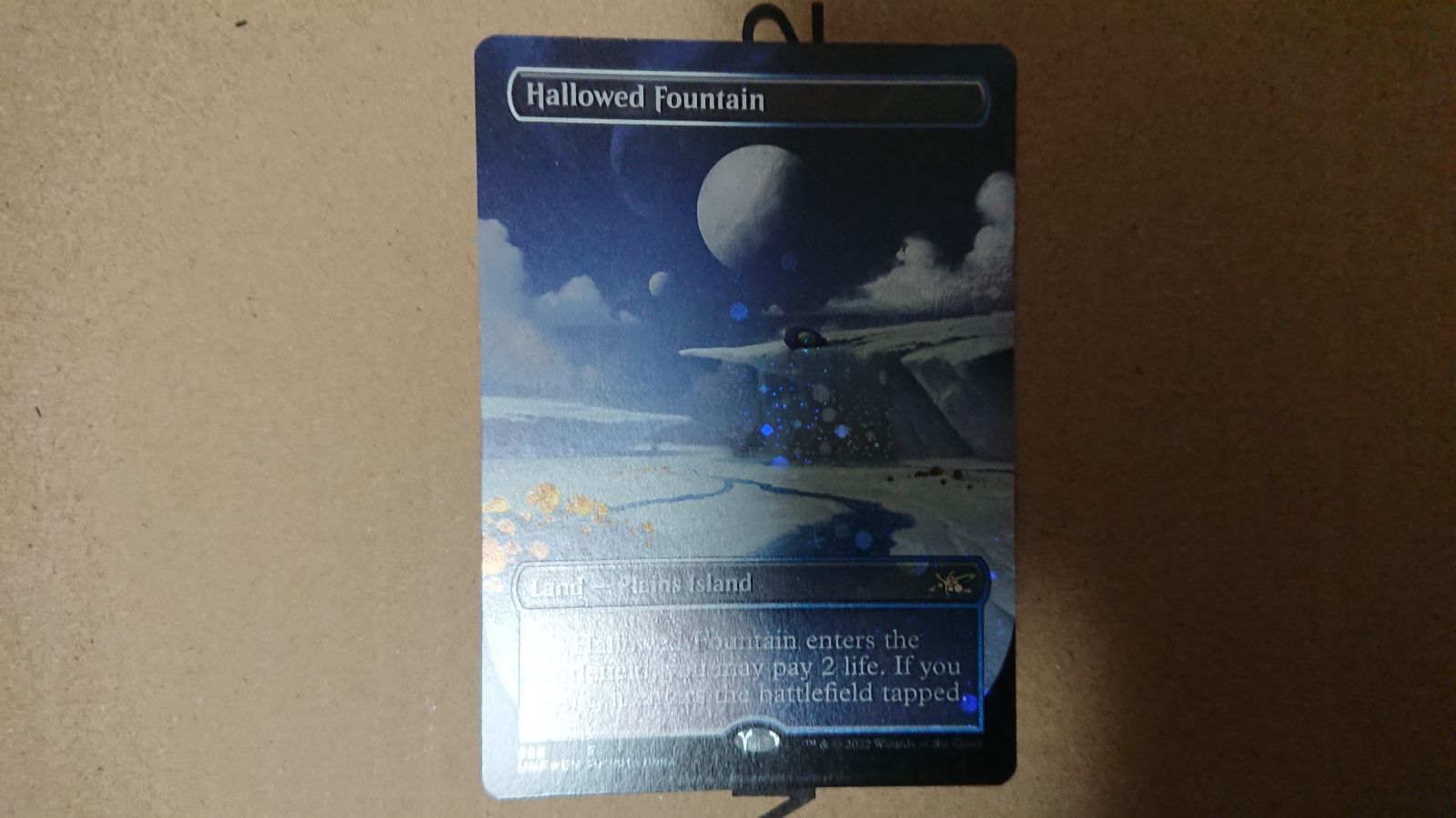 MTG unfinity 神聖なる泉 ギャラクシー foil NM - メルカリ